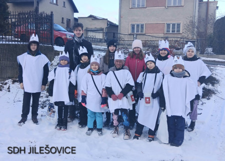 Tři králové byli i v Jilešovicích
